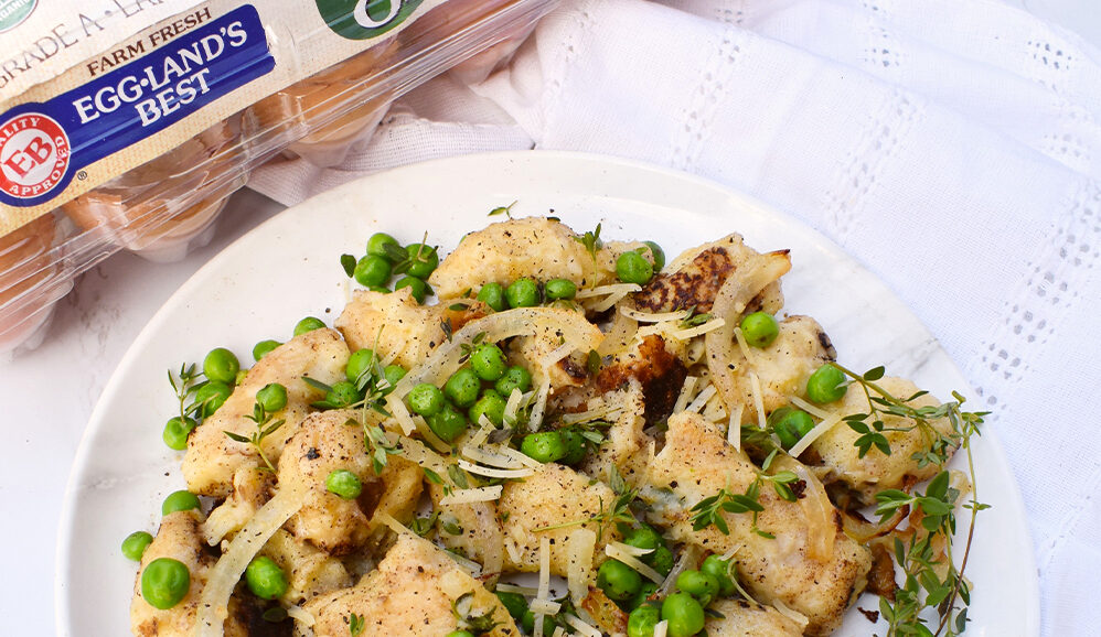 Photo of Homemade Gnocchi with Peas and Parmesan