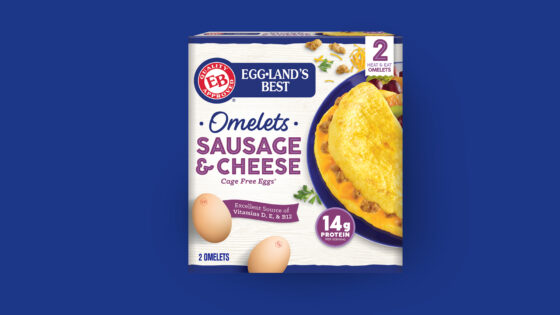 Sausage & Cheese Frozen Omelet