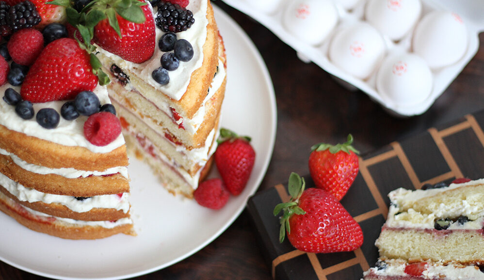 Photo of Buttermilk Berry Chantilly Cake