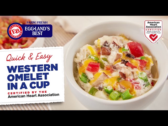 Western Omelet in a Cup