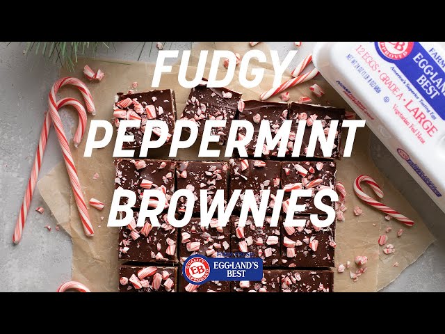 Fudgy Peppermint Brownies