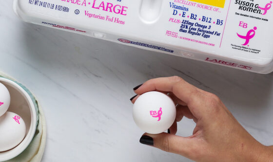 Eggland’s Best’s Signature Stamp Goes Pink to Support Susan G. Komen®